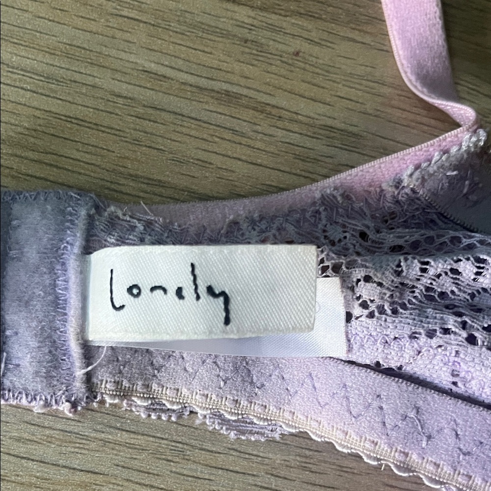 Women's Lace Bralette - Soft Purple
